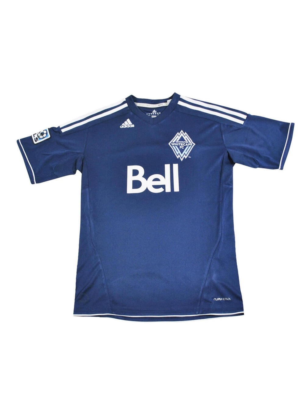 Vancouver Whitecaps FC MLS Soccer Navy Blue Jersey Size Small
